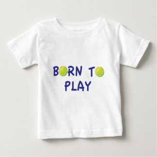 テ生まれニスのベビーTシャツへ ベビーTシャツ