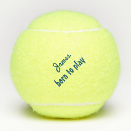 テ生まれン遊スボール（ペン）引用文のパーソナライズ テニスボール