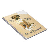 テ縁どリア食べの宿題 ノートブック (右側)