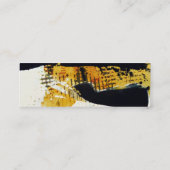 テ芸術的モダンクスチャグランジプロフェッショナル スキニー名刺 (裏面)