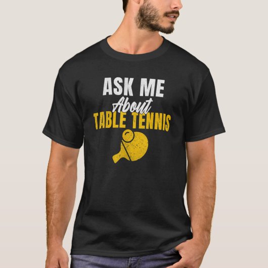 テ頼ーブルについて Tシャツ (正面)