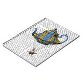 テ飛んでいるーポット3青と黄 ノートブック (左側)