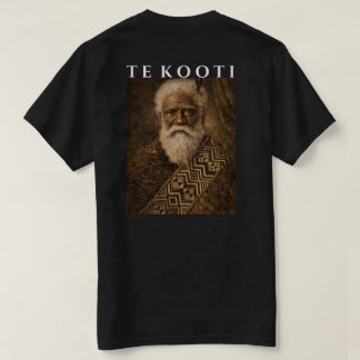 テ・コオティ・アリキラギ・テ・トゥルキ マオリの指導者 Tシャツ