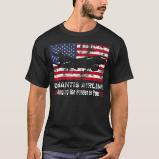 デおもしろいサンティス航空が縁どお客様に Tシャツ