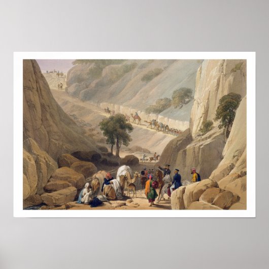 デの狭い地域から現れる軍隊 ポスター (正面)