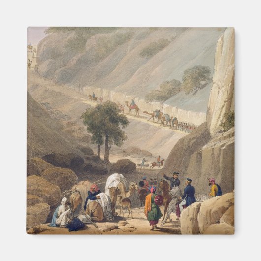 デの狭い地域から現れる軍隊 マグネット (正面)