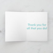 デアコンの妻 サンキューカード (内部)