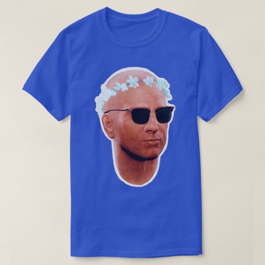 デアコンフラワークラウン Tシャツ (デザイン正面)