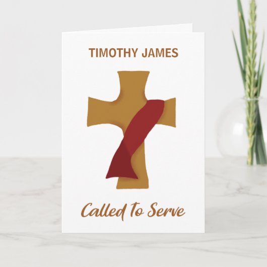 デアコン調整おめでとう赤忍クロス カード (正面)