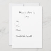 デアコン調整招待状 招待状 (裏面)