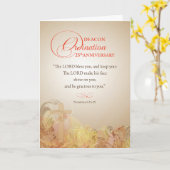 デアコン25周年叙勲賛美章 カード (黄色い花)