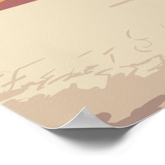 デアドライナミビア旅行ヴィンテージアート ポスター (角)