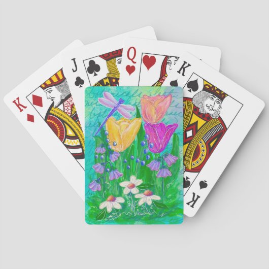 デアナ遊デイのカードフローラ トランプ (裏面)