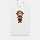 デアリクリスマス小妖精や小人クラフトギフトラベル ギフトタグ (正面)