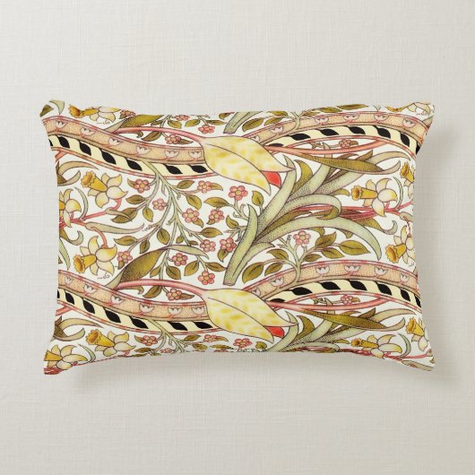 デアルダフォディルヴィンテージフローラ アクセントクッション (正面)