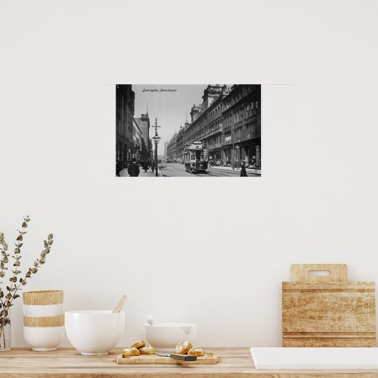 デアンスゲート、マンチェスター、C.1910 ポスター (キッチン)