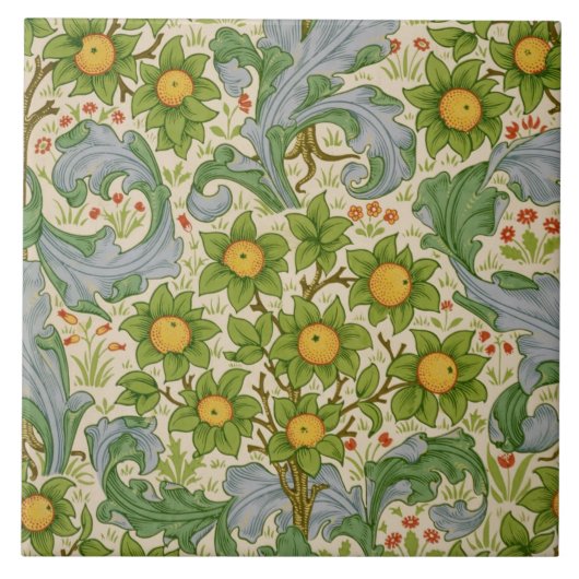 デアール，オーチャード， 1899 タイル (正面)