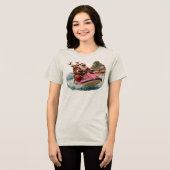 デア・ライフビーチクリスマス トライブレンドTシャツ (正面全面)