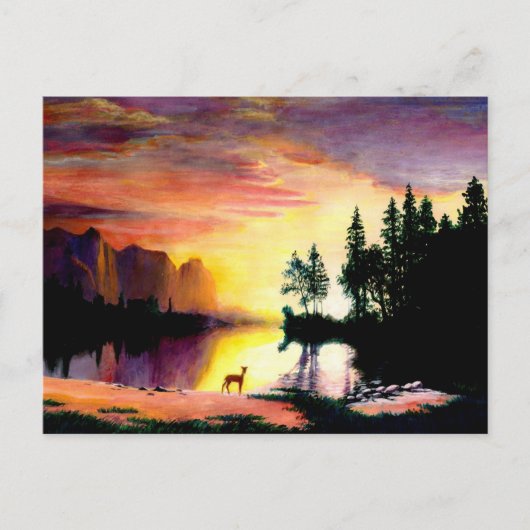 ディアアットドーンフォトプリント ポストカード (正面)