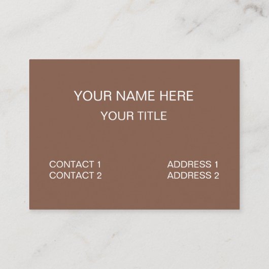 ディアアントラーおもしろい屋外 名刺 (裏面)