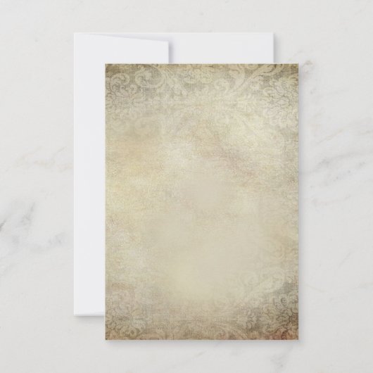 ディアアントラーサウスウエスタンウェディングRSVP 出欠カード (裏面)