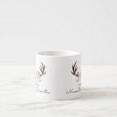 ディアアントラーセ素朴ージグリーン結婚式の引き出物 エスプレッソカップ (正面)