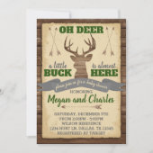 ディアアントラーベビーシャワー招待状招待状 招待状 (正面)