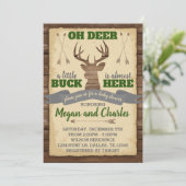 ディアアントラーベビーシャワー招待状招待状 招待状 (スタンド正面)