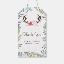 ディアアントラーメッセージカード ギフトタグ