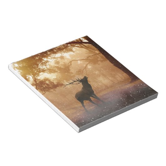 ディアアントラーメドウ ノートパッド (アングル)