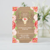 ディアアントラー素朴ウッドサウス結婚ウス 出欠カード (スタンド正面)