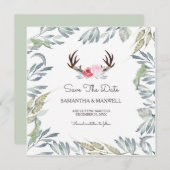 ディアアントラー&グリーナリーセーブザデートスクエア セーブザデート (正面/裏面)