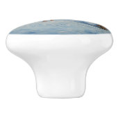 ディアアンドハッピーホテル雪だるまウィンターホリデーシーン セラミックノブ (側面)