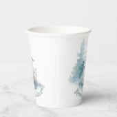 ディアアンドパインツリーズホリデー紙カップ 紙コップ (右)