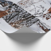 ディアインウィンターワンダーランドホリデー ラッピングペーパー (角)