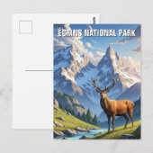 ディアインエクリンズナショナルパークフランストラベル ポストカード (正面/裏面)