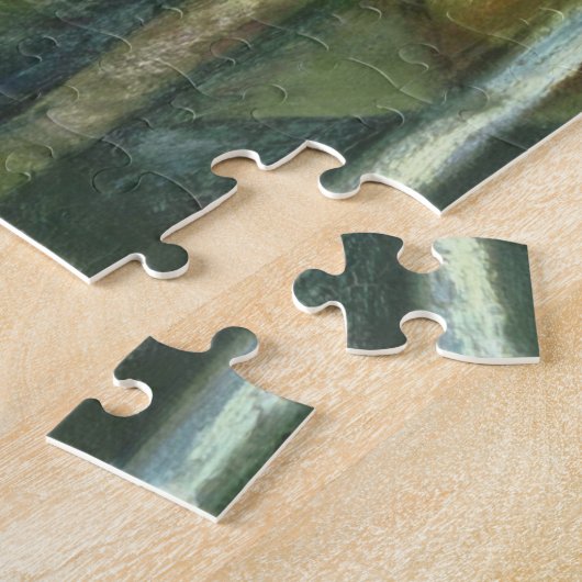 ディアインザフォレストバイフランツ・マークヴィンテージファインアート ジグソーパズル (側面)