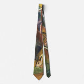 ディアインザフォレストバイフランツ・マークヴィンテージファインアート ネクタイ (正面)