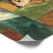 ディアインザフォレストバイフランツ・マークヴィンテージファインアート ポスター (角)