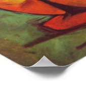 ディアインザフォレストフランツマルク ポスター (角)