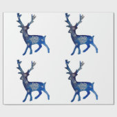 ディアウォーターカラーマンダラホリデーラッピング紙 ラッピングペーパー (フラット)