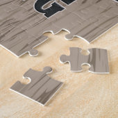 ディアエルクハンターアドネームボウ狩りロッジキャビン ジグソーパズル (側面)