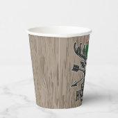 ディアエルクハンターアドネームボウ狩りロッジキャビン 紙コップ (右)