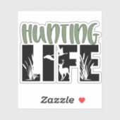 ディアエルク狩りアウトドアダイカットシールデカール シール (シート)