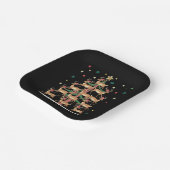 ディアクリスマスツリーおもしろいホリデーキュートトインデナ ペーパープレート (傾斜あり)