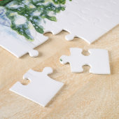 ディアクリスマスツリーとプレゼントジグソーパズル ジグソーパズル (側面)