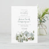 ディアクリスマスツリーズウィンターオネダーランド誕生日 招待状 (スタンド正面)