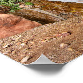 ディアクリーク滝 – グランドキャニオン – 滝 ポスター (角)