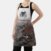 ディアクレストと迷彩柄 エプロン (インサイチュ)