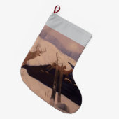 ディアクロッシングクリスマスストッキング ラージクリスマスストッキング (正面 (吊り時))